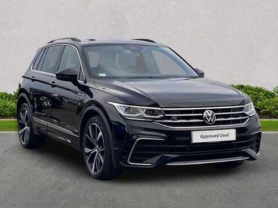 Used VW Tiguan R-line 150 HP (110 kW) 2020 Black SUV
