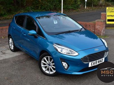 Used Ford Fiesta Titanium X 2019 Blue Hatchback