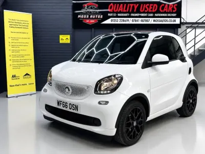 Used Smart ForTwo Coupé 71 HP (52 kW) 2016 White Coupe