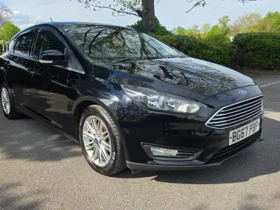 Used Ford Focus Zetec 2017 Black Hatchback