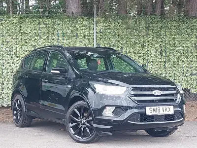 Used Ford Kuga ST-Line X 150 HP (110 kW) 2018 Black SUV