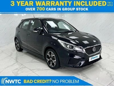 Used MG MG3 Excite 106 HP (77 kW) 2023 Black Hatchback