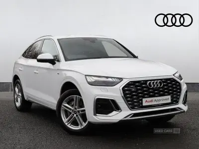 Used Audi Q5 S-Line 204 HP (150 kW) 2023 White SUV