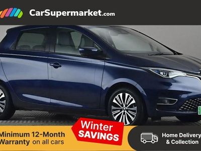 Blue Used 2021 Renault Zoe Riviera Hatchback | £10,197 (Fair price)