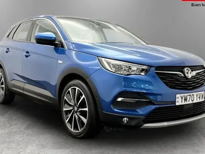 Used Vauxhall Grandland X Elite 131 HP (96 kW) 2021 Blue SUV