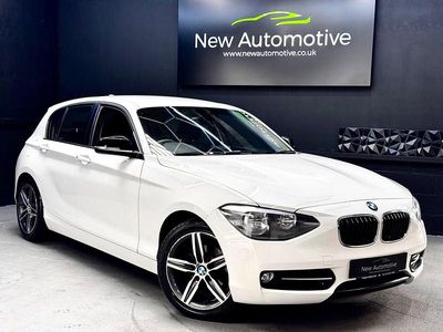 Used BMW 116 Sport Line 2012 White Hatchback