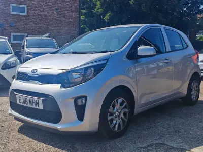 Used Kia Picanto 83 HP (61 kW) 2018 Silver Hatchback