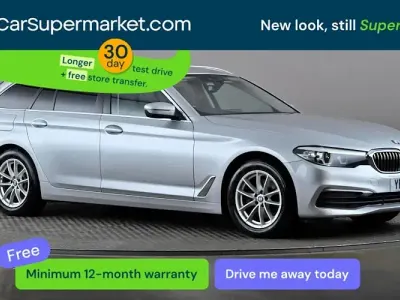 Begagnad BMW 520 190 HK (139 kW) 2019 Silver Kombi