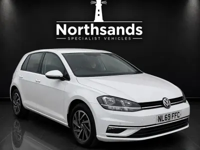Used VW Golf VII Match 115 HP (84 kW) 2019 White Hatchback