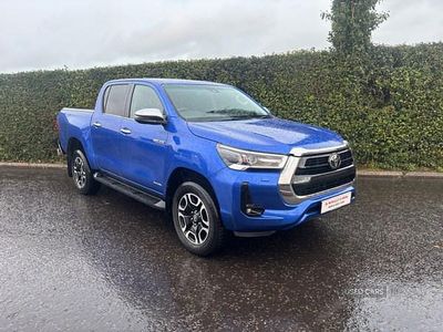Blue Used 2022 Toyota HiLux Pickup | £28,750 (Fair price)