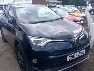 Begagnad Toyota RAV4 2017 Blå SUV