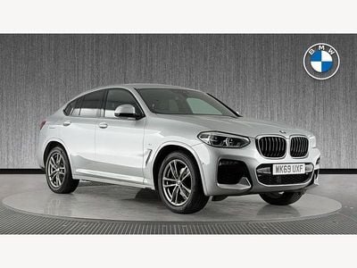 Silver Used 2019 BMW X4 M Sport SUV | £25,499 (Fair price)