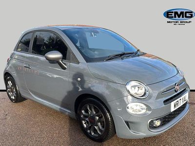 Grey Used 2017 Fiat 500 S Hatchback | £5,695 (Fair price)