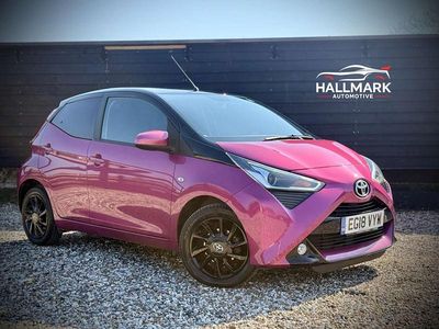 Used Toyota Aygo X-cite 72 HP (52 kW) 2018 Mauve/purple Hatchback