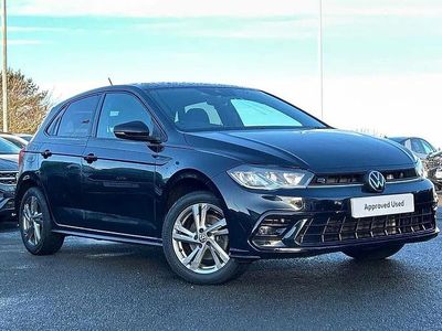 Used VW Polo R-line 110 HP (80 kW) 2022 Black Hatchback