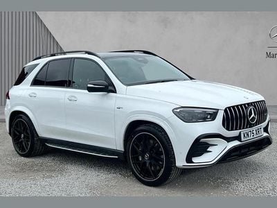 Used Mercedes GLE53 AMG Premium Plus 544 HP (400 kW) 2025 White SUV