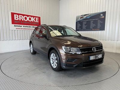 Used VW Tiguan S 130 HP (95 kW) 2017 Brown SUV