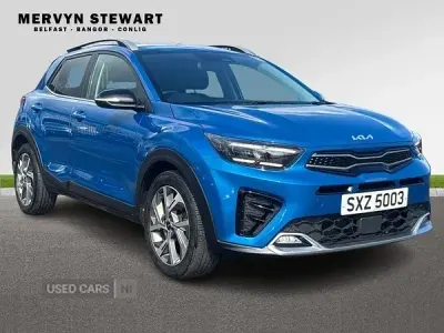 Used Kia Stonic GT-Line 100 HP (73 kW) 2023 Blue SUV