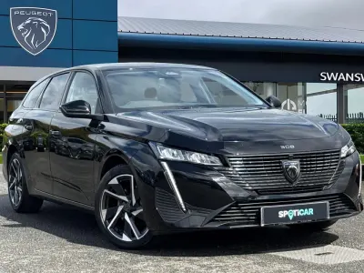 Used Peugeot 308 SW Allure Premium 129 HP (94 kW) 2023 Black Estate