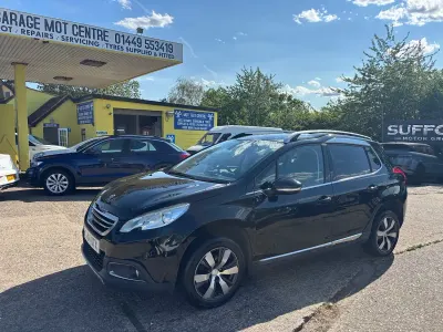 Used Peugeot 2008 Allure 115 HP (84 kW) 2014 Black SUV