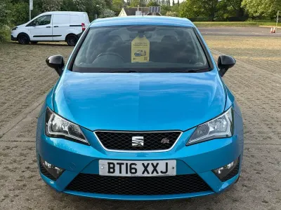 Begagnad Seat Ibiza FR 110 HK (80 kW) 2016 Blå Halvkombi