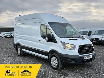 Used Ford Transit 130 HP (95 kW) 2019 White Van