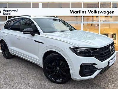 Used VW Touareg Black Edition 286 HP (210 kW) 2021 White SUV