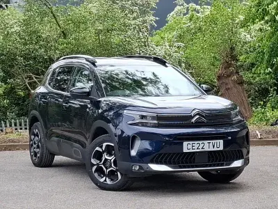 Begagnad Citroën C5 PureTech 131 HK (96 kW) 2022 Blå Halvkombi