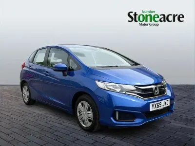 Używany Honda Jazz S 102 KM (75 kW) 2019 Niebieski Hatchback