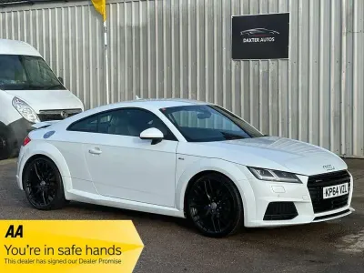 Begagnad Audi TT S-Line 2014 Vit Sportkupé