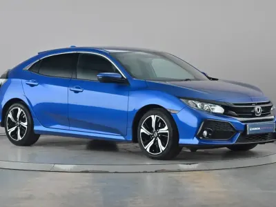 Used Honda Civic SR 120 HP (88 kW) 2018 Blue Hatchback