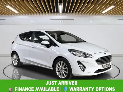 Used Ford Fiesta Titanium 95 HP (69 kW) 2020 White Hatchback