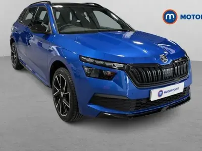 Used Skoda Kamiq Monte Carlo 110 HP (80 kW) 2023 Blue SUV