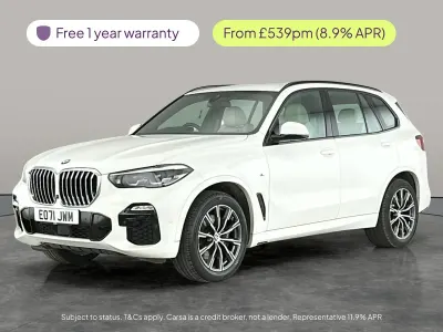Used BMW X5 M Sport 286 HP (210 kW) 2021 White SUV