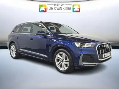 Used Audi Q7 S-Line 2022 Blue SUV