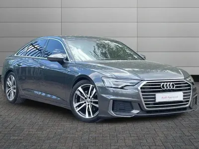 Used Audi A6 S-Line 204 HP (150 kW) 2019 Daytona grey Sedan