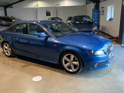 Used Audi A4 S-Line 143 HP (105 kW) 2009 Blue Sedan