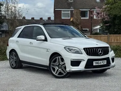 Used Mercedes ML63 AMG AMG 2014 White SUV