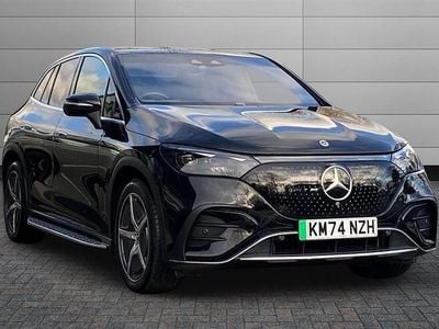 Used Mercedes EQE350 AMG line 214 kW (292 HP) 2024 Obsidian black Estate