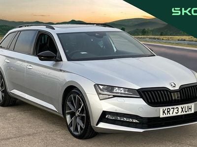 Silver Used 2023 Skoda Superb SportlinePlus Estate | £28,580 (Expensive)