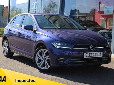 Used VW Polo Style 95 HP (69 kW) 2022 Mauve/purple Hatchback