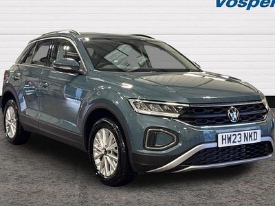 Blue Used 2023 VW T-Roc Life SUV | £20,295 (Fair price)