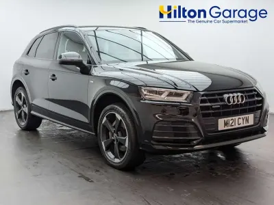 Used Audi Q5 Black Edition 190 HP (139 kW) 2019 Black SUV