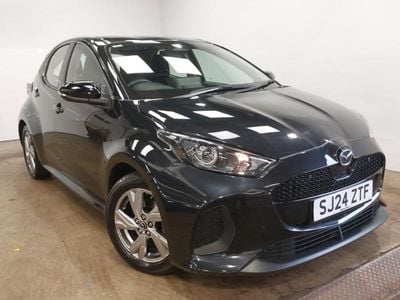 Black Used 2024 Mazda 2 Exclusive-Line Hatchback | £16,298 (Fair price)