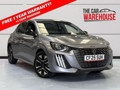 New Peugeot 208 Allure 2025 Grey Hatchback