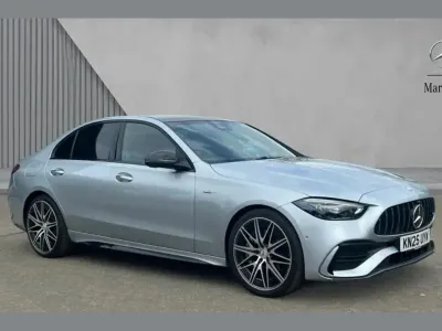 Used Mercedes C43 AMG Premium Plus 421 HP (309 kW) 2025 Silver Sedan