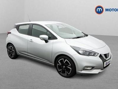 Used Nissan Micra Acenta 92 HP (67 kW) 2022 Silver Hatchback