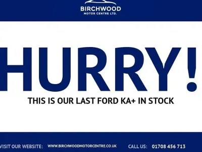 Used Ford Ka Plus Zetec 70 HP (51 kW) 2018 Blue Hatchback