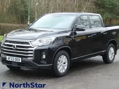 Used SsangYong Musso 181 HP (133 kW) 2023 Black Pickup