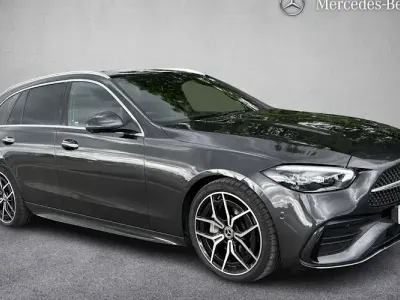 Used Mercedes C300 AMG line 265 HP (194 kW) 2024 Grey Estate